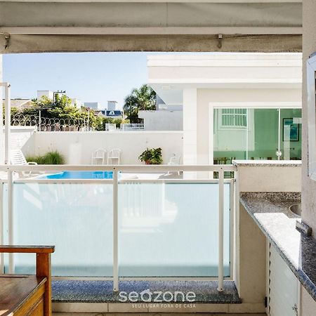 Belo Apto C/ Piscina Em Jurere 800M Do Mar Chr101 Apartment Florianopolis Exterior photo